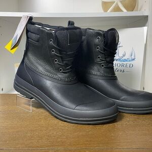 Muck Boot Men’s Originals Duck Lace Boots Black Size 13 NWT